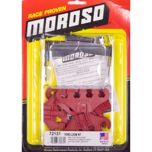 Moroso Ford Small Block Ignition Wire Loom Kit - 7-9mm - Red