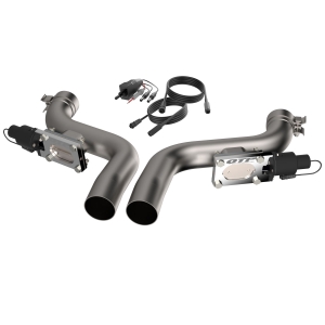 QTP Dodge Challenger 6.2L 6.4L Screamer Aggressor QTEC Electronic Cutout Pipes