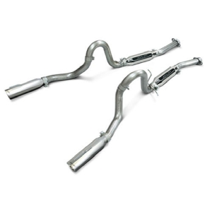 SLP Loudmouth Exhaust Mustang GT MACH 1 V8 Cat-back System w/ 3.5" double-wall tips