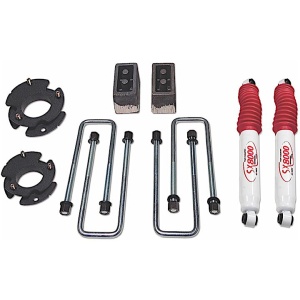 Tuff Country 09-22 Ford F-150 4x4 & 2wd 2in Lift Kit (w/Rear Lift Blocks SX8000 Shocks)
