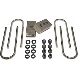 Tuff Country 03-23 Dodge Ram 3500 4wd (w/4in Rear axle) 2in Rear Block & U-Bolt Kit