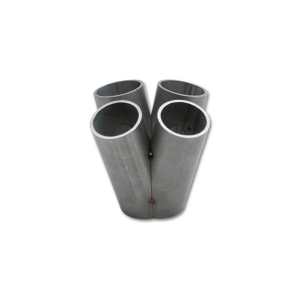 Vibrant 4 into 1 SS Turbo Mani Collector for All T4 in Flange 48mm Pipe OD 4.75in tall 78mmx64mm out