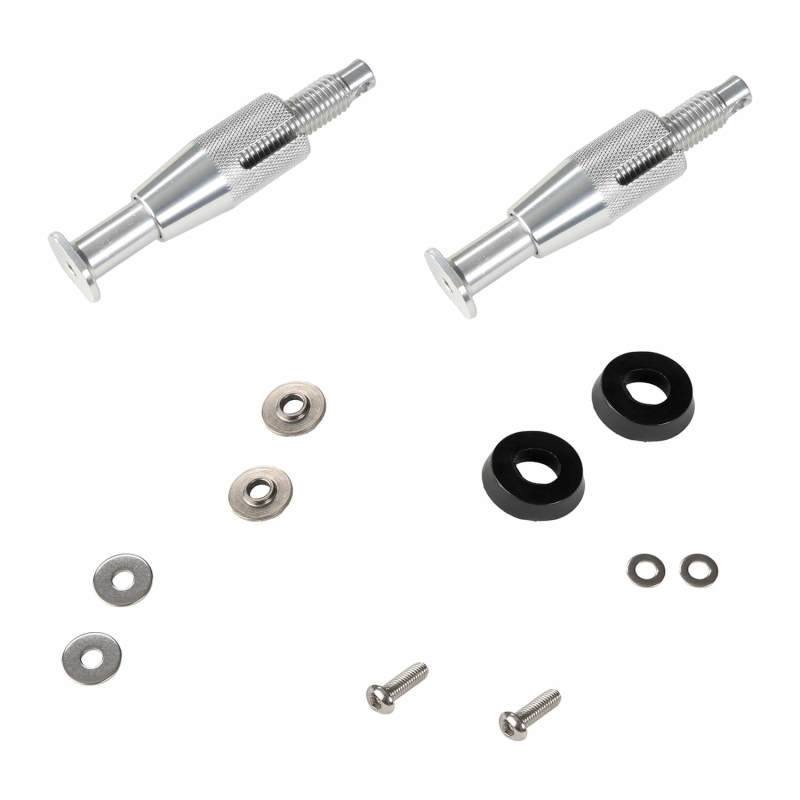 ARB TRED 4.5in Threaded Mounting Pins - Silver t2sp115 image 2