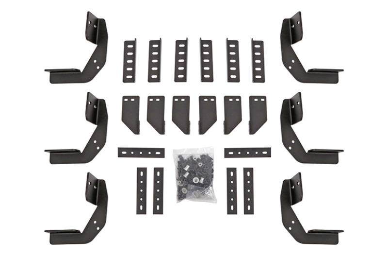 Deezee 13-23 Dodge Ram Running Board Rough Step Bracket Kit dz15336 image 2