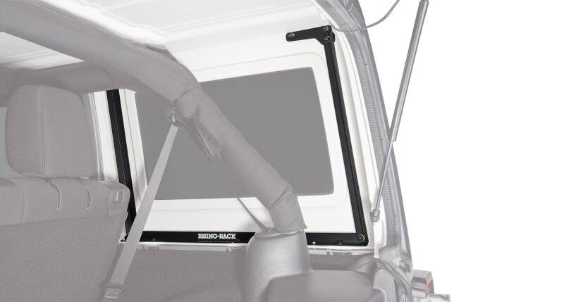 Rhino-Rack 07-18 Jeep Wrangler JK 4 Door 3 Base Backbone Mounting System rjkb1 image 2