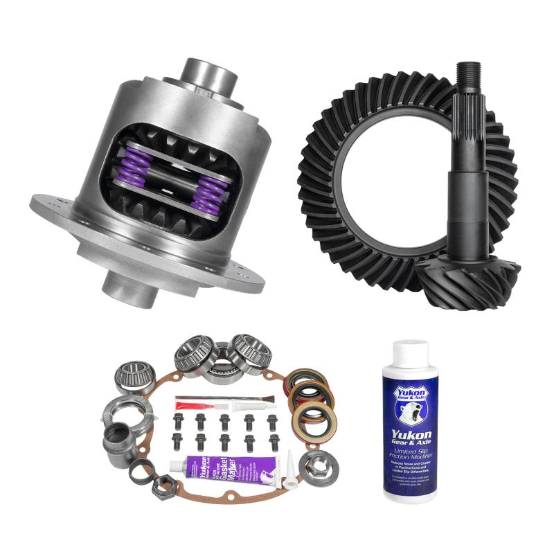 Yukon 64-72 Pontiac GTO Limited Slip & Re-Gear Kit 8.2in BOP 27 Spline 3.36 ratio ygk2359