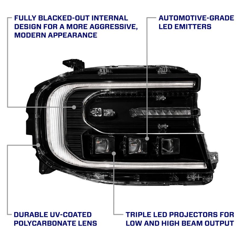 Form Lighting 22-24 Ford Maverick Sequential LED Projector Headlights (Pair) FL0084 image 8