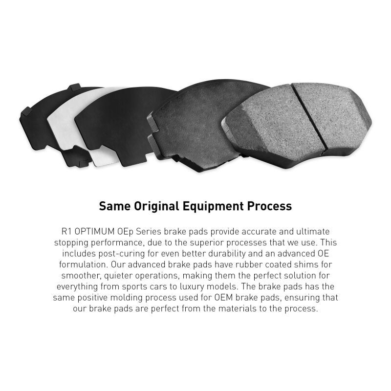 R1 20-26 BMW M8 Front Optimum OE Brake Pads 2552-2155-00 image 7