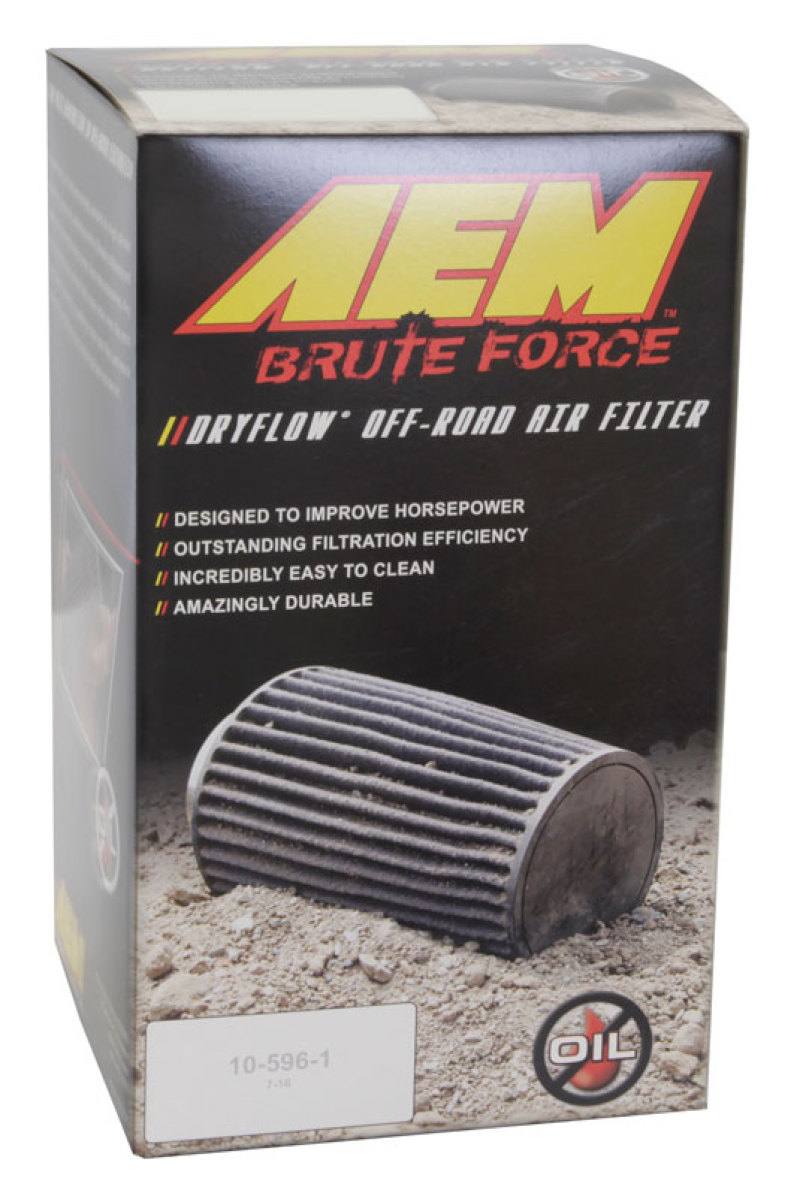 AEM 3.5 inch x 9 inch DryFlow Conical Air Filter 212049bf image 14