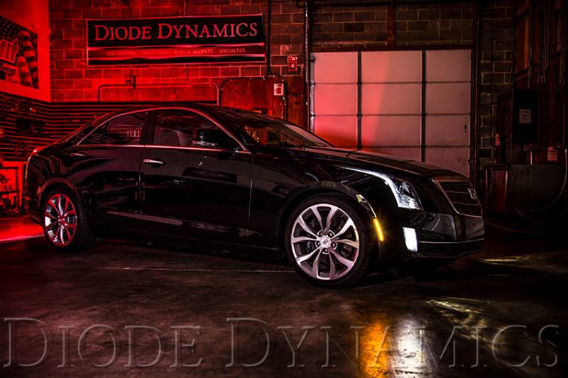 Diode Dynamics 14-19 Cadillac ATS Cadillac ATS LED Sidemarkers (Pair) Smoked dd5066 image 6