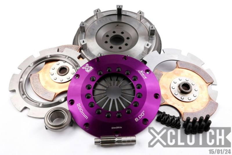 XClutch 02-06 Mini Cooper S 1.6L 8in Twin Solid Ceramic Clutch Kit xkmc205202e