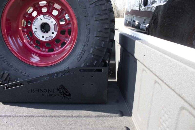 Fishbone Offroad Bed Mounted Spare Tire Mount fb21301 image 3