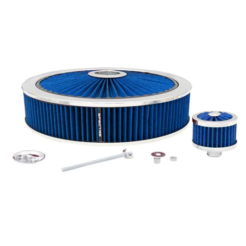 Spectre ExtraFlow Filter Custom Assembly Value Pack 14in. x 3in. - Blue 847626 image 2