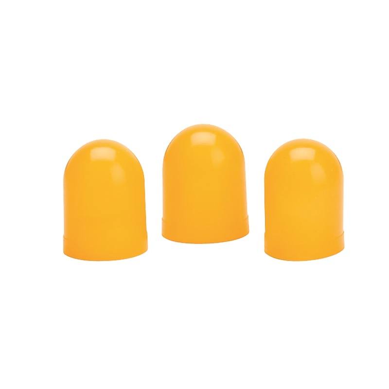 Autometer Light Bulb Boots - Yellow Quantity 3 3208 image 2
