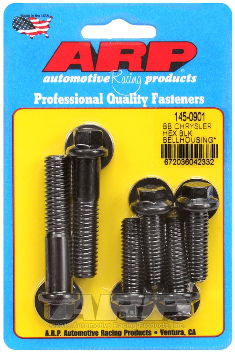 ARP BB Chrysler Hex Bellhousing Bolt Kit 145-0901 image 3