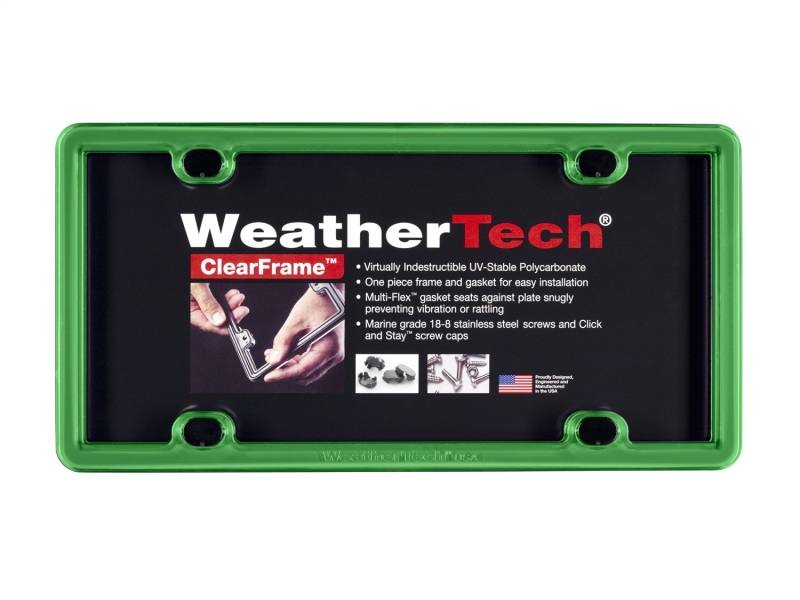 WeatherTech ClearFrame - Kelly Green 8alpcf11 image 2