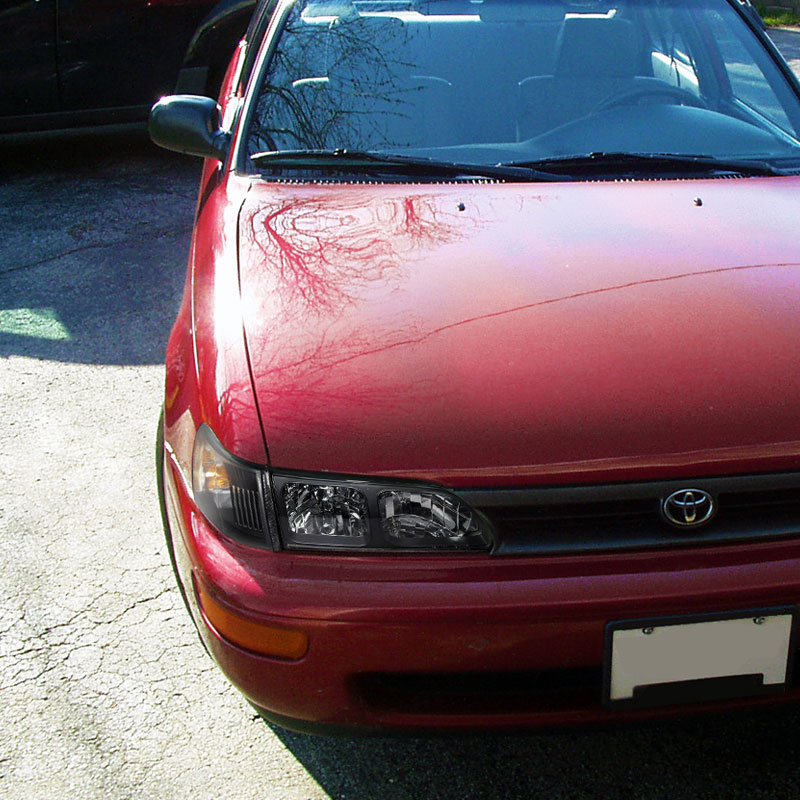 Spec-D Tuning Toyota Corolla Headlight + Corner Light Black 2LCLH-COR93JM-DP image 4