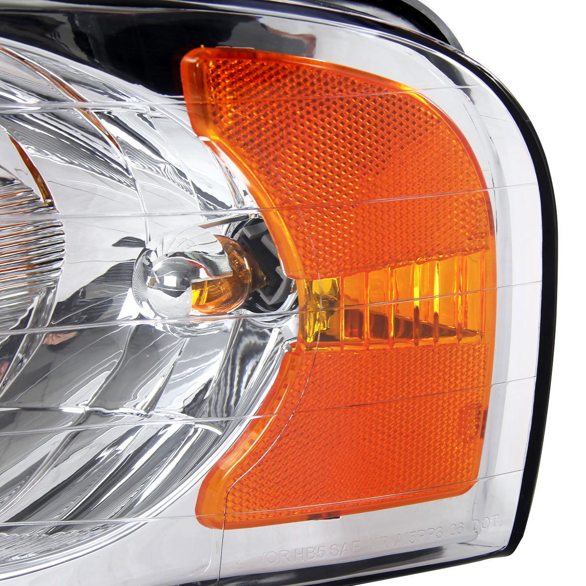 Spec-D Tuning Dodge Ram Projector Headlight Chrome Housing 2LHP-DGP02-RS image 5