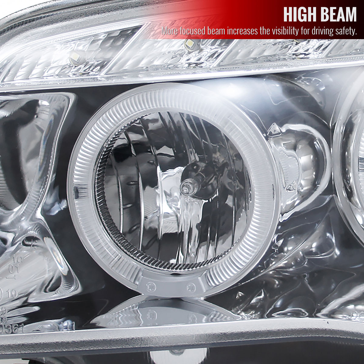 Spec-D Tuning Bmw E87 1 Serieschrome Projector Headlight 2LHP-E8708-TM image 4