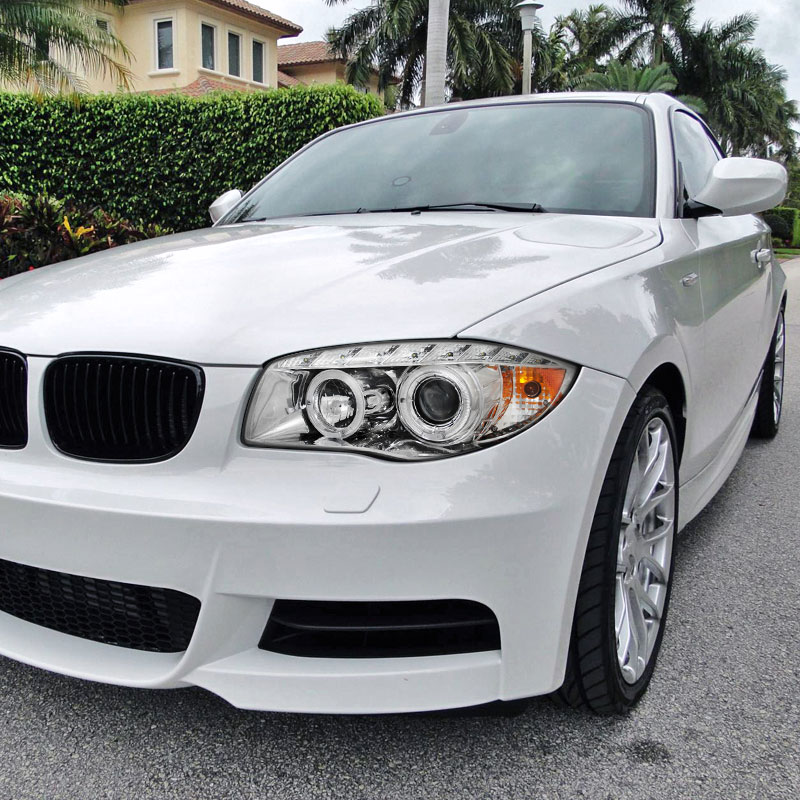 Spec-D Tuning Bmw E87 1 Serieschrome Projector Headlight 2LHP-E8708-TM image 8