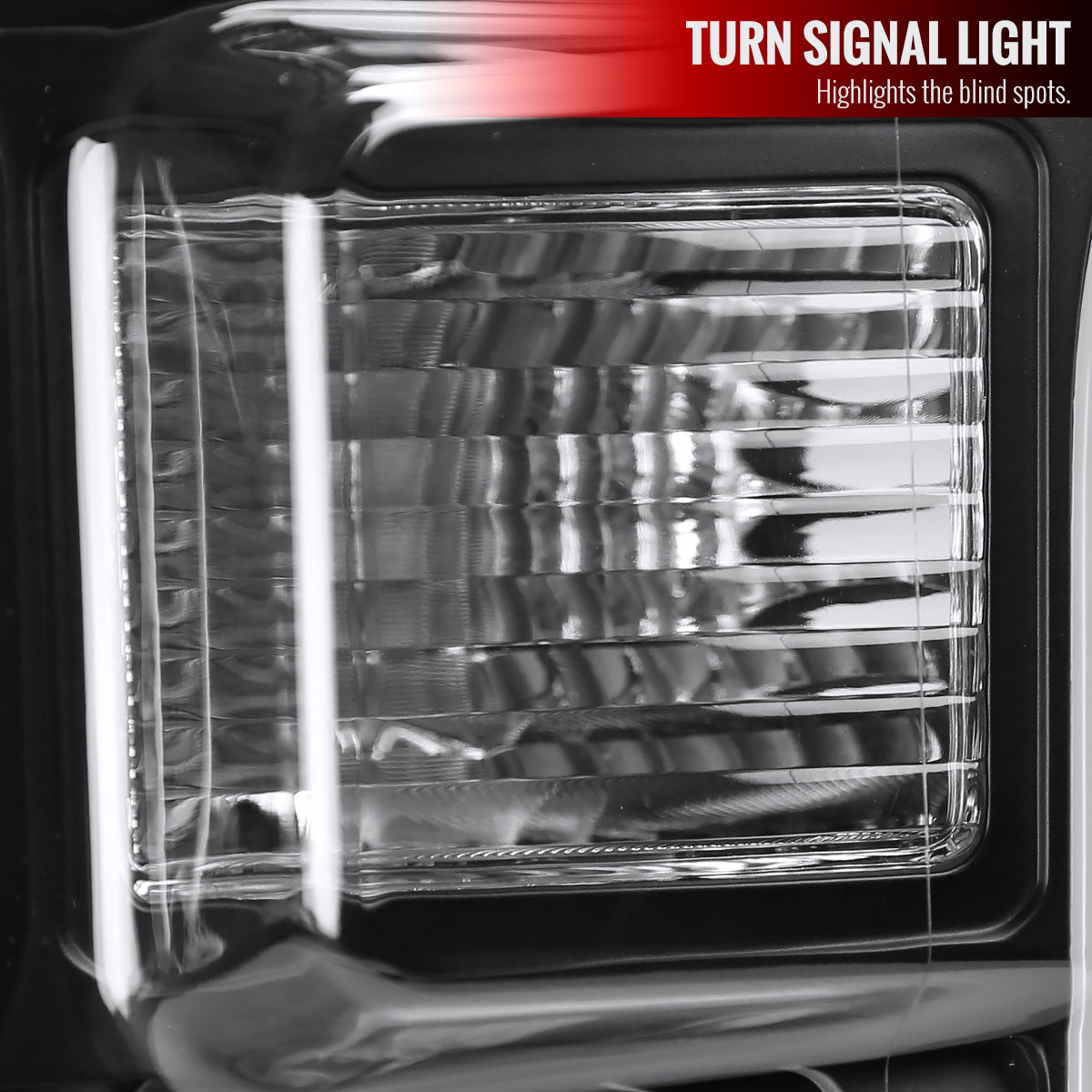 SPEC-D Tuning Ford F150 LED Projector Headlights - Clear Lens With Matte Black Housing 2lhp-f15015jm-rs image 6