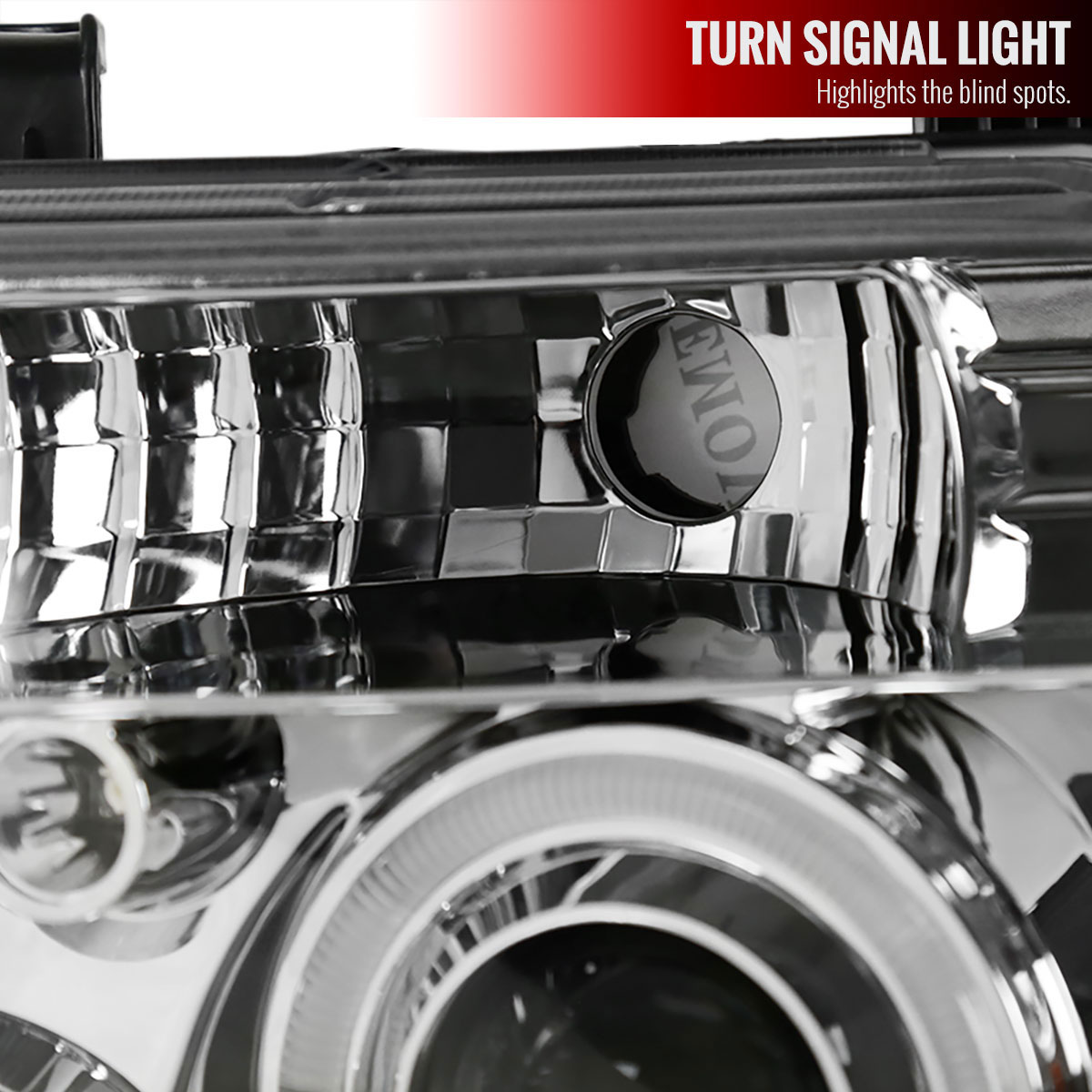 Spec-D Tuning Nissan Pathfinder Halo Led Projector Chrome 2LHP-PATH05-TM image 5