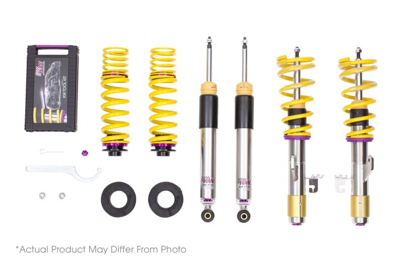 KW Suspension KW Coilover Variant 3 Inox Audi A4 352100BK image 3