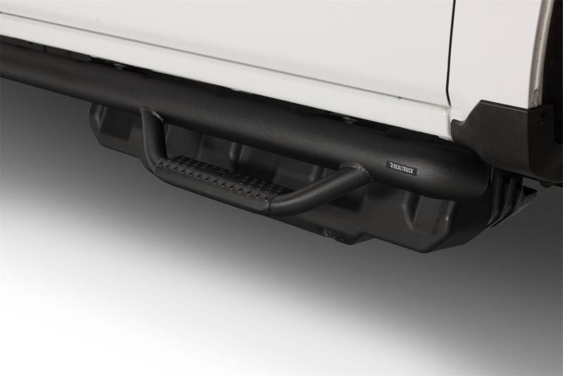 N-Fab Nerf Step 02-08 Dodge Ram 1500/2500/3500 Quad Cab 6.4ft Bed - Tex. Black - Bed Access - 3in d0289qc-6-tx image 4