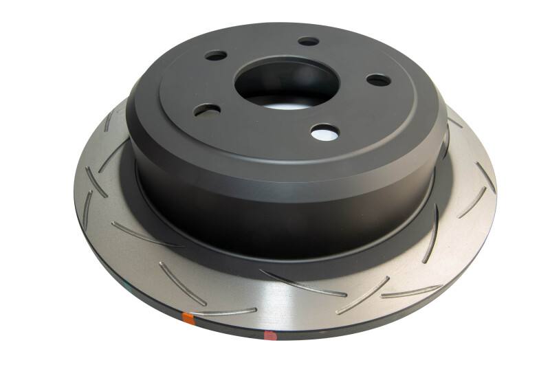 DBA 07-09 Jeep Wrangler JK/12+ Grand Cherokee exc SRT-8 (350mm Dia) Rear Slotted 4000 Series Rotor DBA42537S