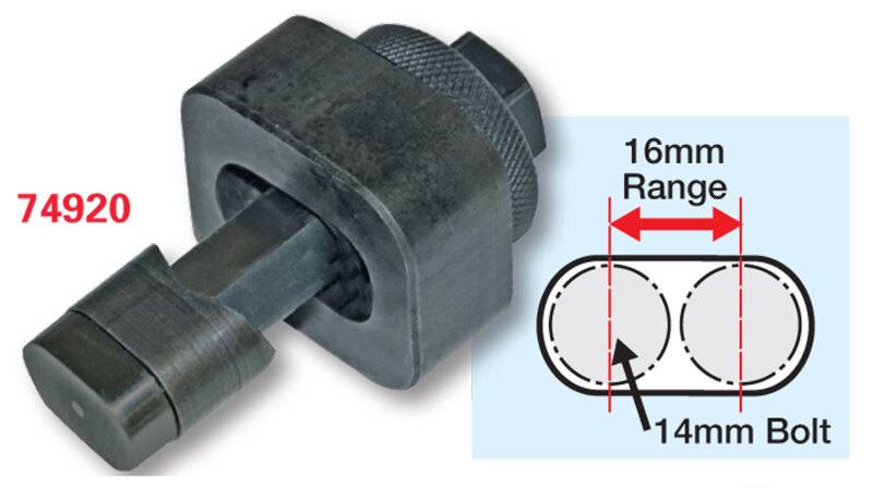 SPC Performance 14x16mm Slot Punch Tool 74920 image 2