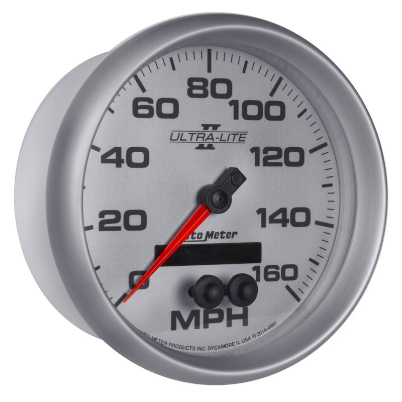 Autometer Ultra-Lite II 5in 0-140MPH In-Dash Electronic GPS Programmable Speedometer 4981 image 5