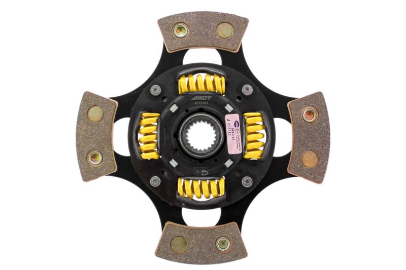 ACT 4 Pad Sprung Race Disc Toyota Corolla Base 1.6L 4212103 image 2