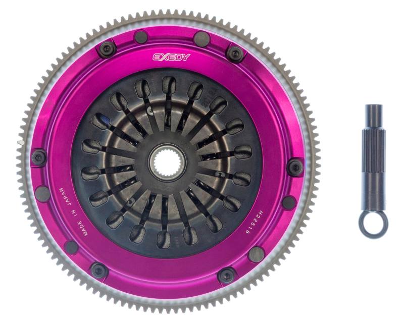 Exedy Hyper Single Clutch Kit ACURA NSX V6 3; Sprung Disk; Pull Type HH04SD1