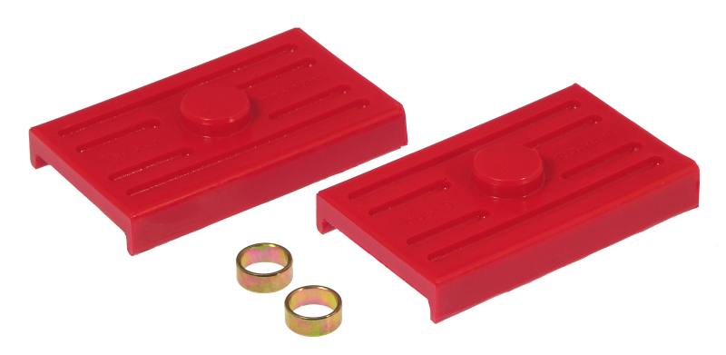 Prothane 70-81 GM Lower Spring Pad (Multi) - Red 7-1702
