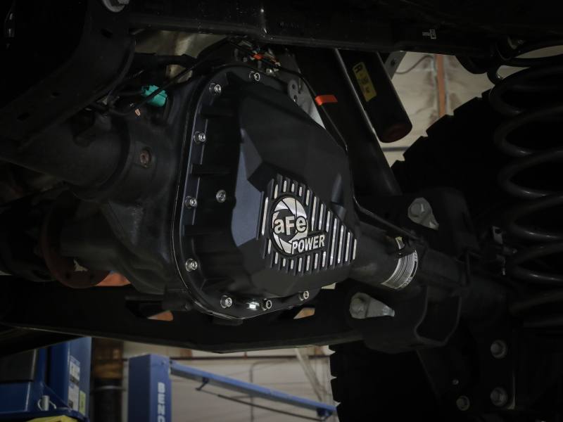 aFe 97-23 Ford F-150 Pro Series Rear Differential Cover Black w/ Machined Fins 4671320b image 7