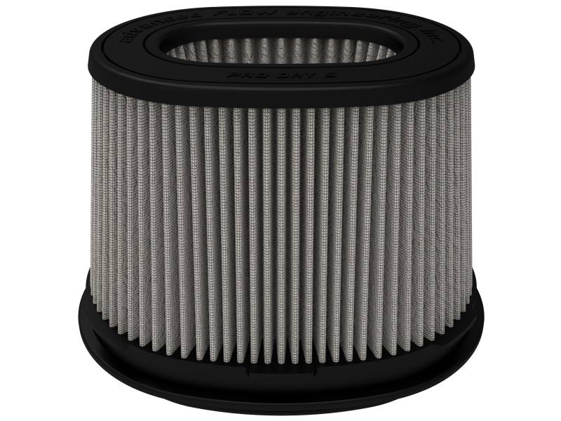 aFe Momentum Pro DRY S Univ Air Filter 6-3/4 x 4-3/4in F x 8-1/4 x 6-1/4in B x 7-1/4 x 5in T x 6in H 2091207d