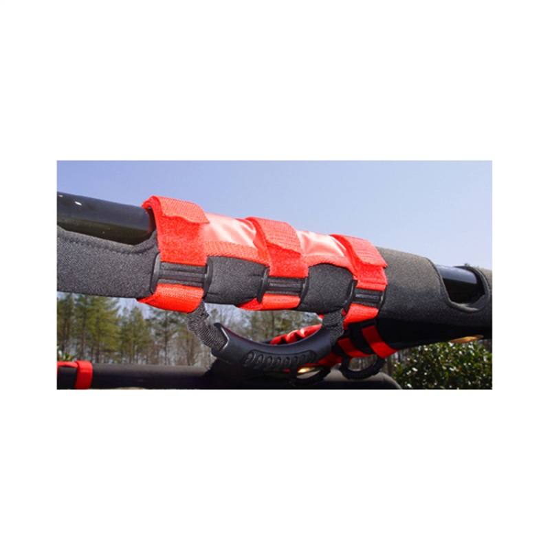 Rugged Ridge Ultimate Grab Handles Red 55-20 CJ/Jeep Wrangler /JT 13505.03 image 7