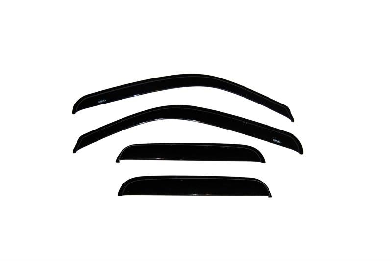 AVS 99-07 Chevy Silverado 1500 Ext. Cab Ventvisor Outside Mount Window Deflectors 4pc - Smoke 94044 image 3