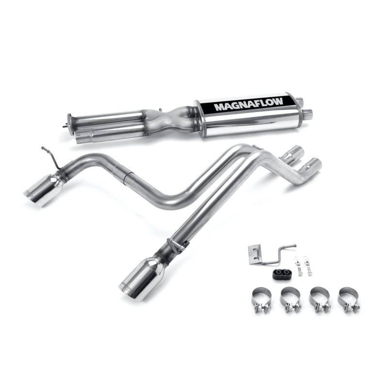 Magnaflow Exhaust System for Hummer H2 split rear 16673 image 2