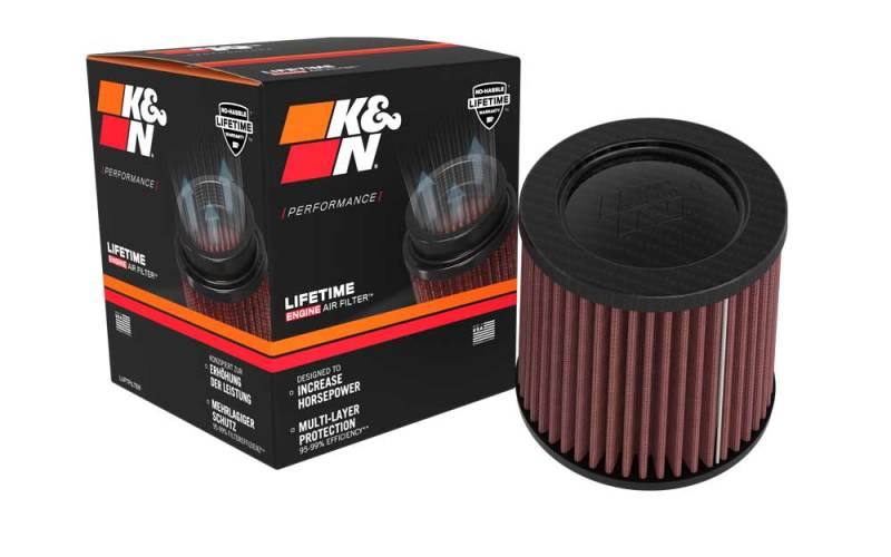 K&N Round Tapered Universal Air Filter 2.75in Flange 5.063in Base 4.5in Top 5in Height rp3221 image 5