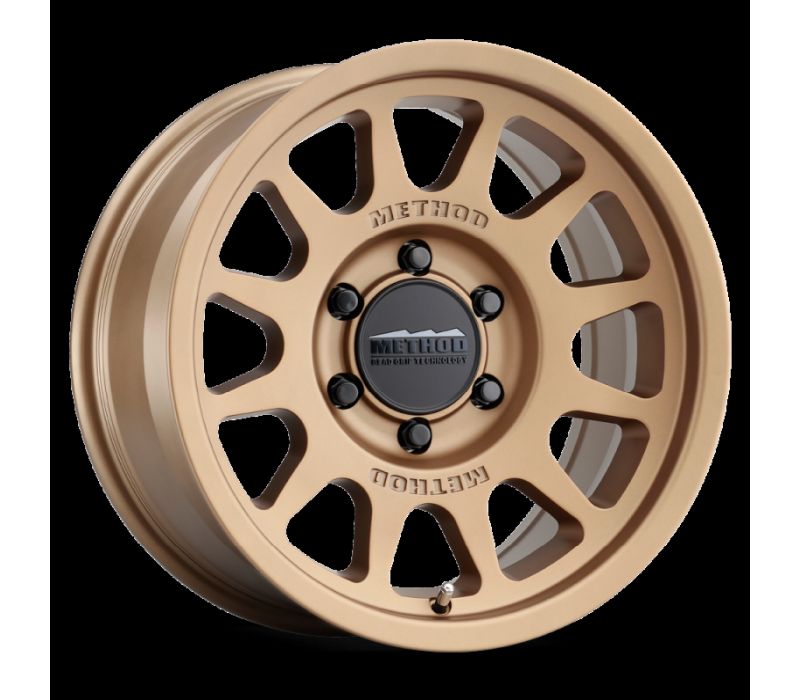 Method MR703 17x8.5 +35mm Offset 6x5.5 106.25mm CB Method Bronze Wheel mr70378560935