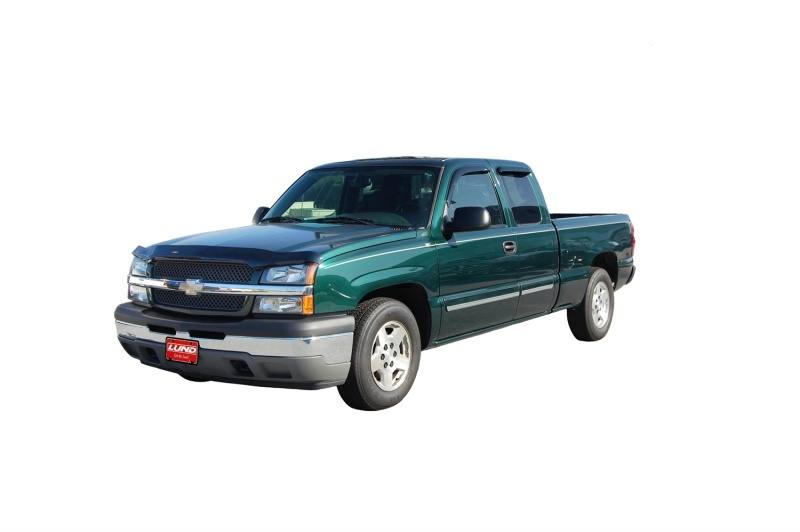 AVS 99-07 Chevy Silverado 1500 Ext. Cab Ventvisor Outside Mount Window Deflectors 4pc - Smoke 94044 image 4