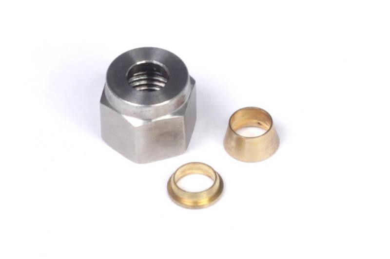 Haltech 1/4in Nut & Brass Ferrule ht-010808