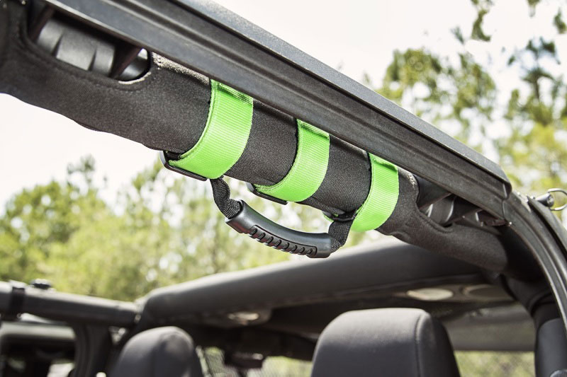 Rugged Ridge Ultimate Grab Handles Green 55-20 CJ/Jeep Wrangler /JT 13505.05 image 5