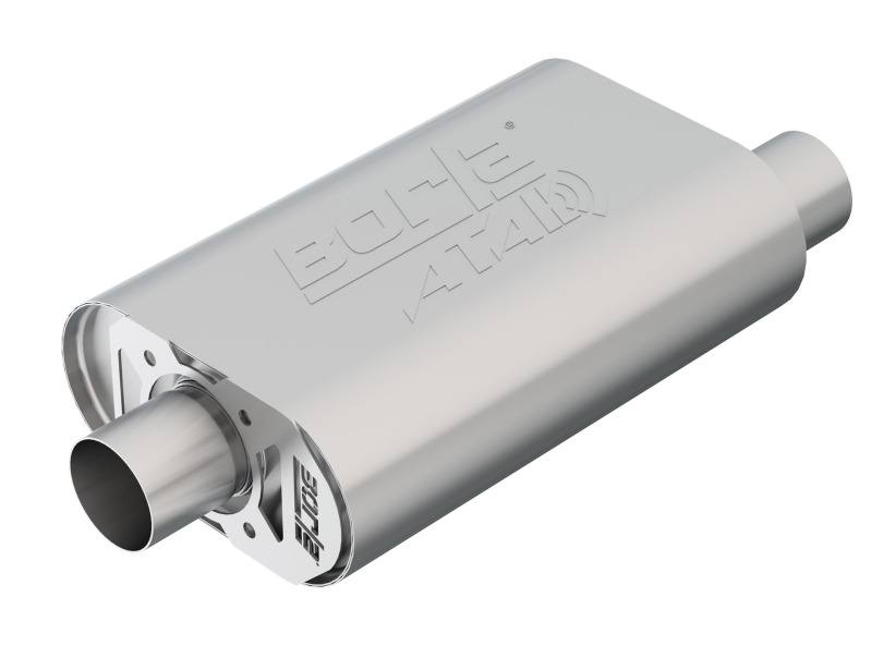 Borla CrateMuffler SBC HOT 350, 383, OFFSET/ CENTER 2.50" ATAK 400820 image 2