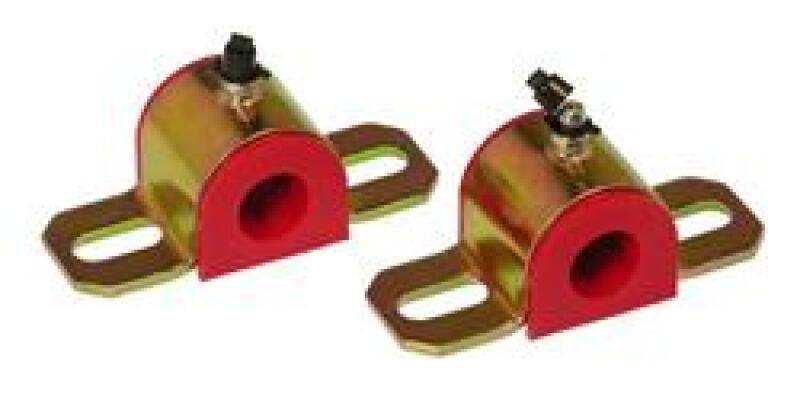 Prothane Universal Greasable Sway Bar Bushings - 29MM - Type B Bracket - Red 19-1185