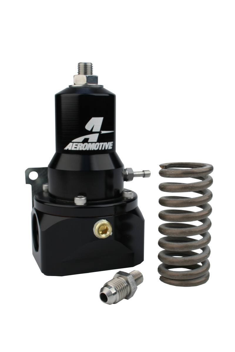 Aeromotive Regulator - 30-120 PSI - .313 Valve - 2x AN-10 Inlets / AN-10 Bypass 13134 image 9