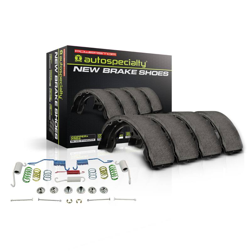 Power Stop 00-11 Ford Focus Rear Autospecialty Brake Shoes w/Hardware ssh747l
