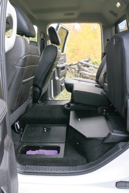 Tuffy Ram Trucks Crew Cab Infloor Lid W/ Keyed Lock 31101