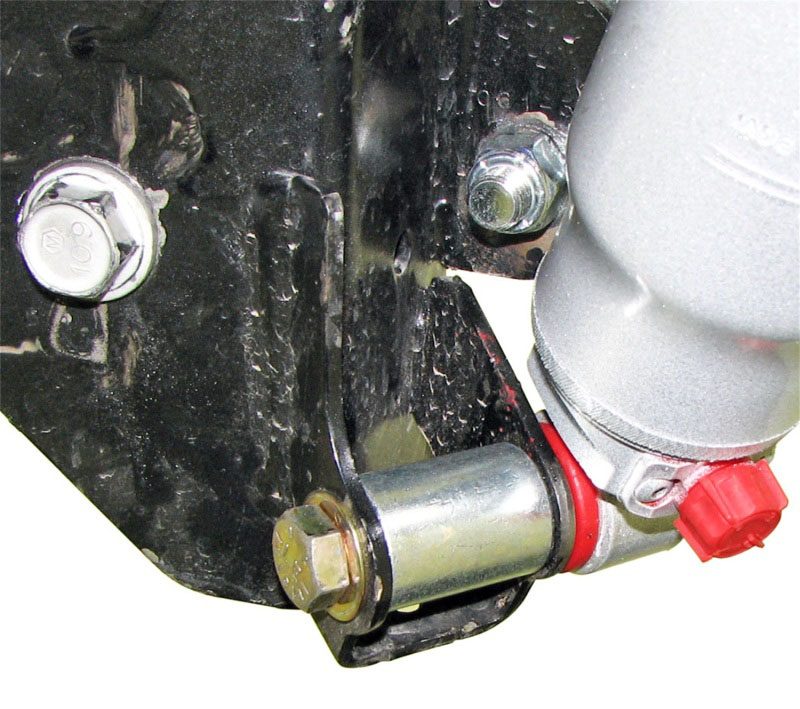 RockJock JK Shock Mount Relocation Kit Rear Lower w/ Hardware Pair ce-9807rsrk image 2
